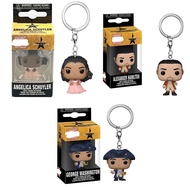 Funko POP Keychain Broadway: Hamilton - Alexander Hamilton / Alexander Hamilton / Angelica Schuyler 