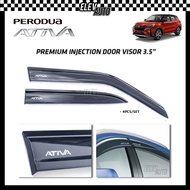 Perodua Ativa PMMA Injection Door Visor 3.5" Perodua Ativa Accessories