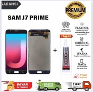LCD TOUCHSCREEN SAMSUNG J7 PRIME FULLSET ORIGINAL FRELEME