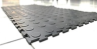 Interlocking Anti-slip Rubber Floor Tiles Made of 100% Homogeneous EPDM Rubber Made In Malaysia 3mm 