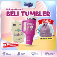 [Goto 2-In-1 Bundling Package] 1.2L BT21 Drinking Bottle, Cold-Resistant Tumbler + Unisex Sports Tra