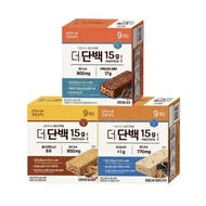 Binggrae The Protein Bar 3 Flavors (Choco, Peanut Butter, Almond Cookie), Breakfast Bar, Diet Protei