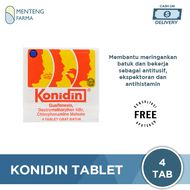 Konidin 4 Tablet - Obat Batuk Kering dan Berdahak