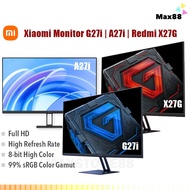 Xiaomi Monitor A27i | G27i | G27Qi 27" 165Hz Low Blue Light Monitor PC Gaming Display Screen Redmi G