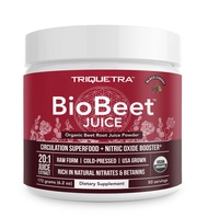 BioBeet® Beet Juice (Black Cherry Flavor) Max Strength 20x High Concentration than Beet Root Powder 
