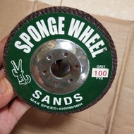 Sponge Grinding Wheel ceramic Glass Polishing Grinding Stone 4 inch grit 100 PVA Polishing Stone Gla