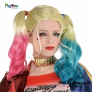 Harley Quinn Wig Costume Harley Quin Wigs Party Idea Girl Joker Style Halloween Idea