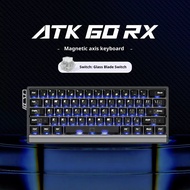 AULA | Atk 68rx Magnetic Axis Gaming Keyboard 0.08ms Tournament Level Latency Wired For Desktop Comp