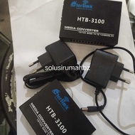 Set a & B CONNECTOR FO 2 TX RX + LAN 1 CONNECTOR + ADAPTOR DROP COREFiber Optik
