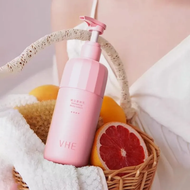 Mall [New] โลชั่นทาผิวขวดสีชมพู VHE มี กลิ่นหอม สดชื่น อ่อนโยน และชุ่มชื้น 400g Moisturizing