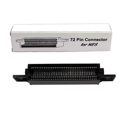 Game Cartridge card Slot Connector 72 Pin for Entertainment System for NES 8 Bit Console