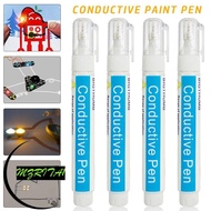 MARITA1 Bronze Conductive Paste, DIY PCB 3g Conductive Paint Pen, Repair Tool Quick-drying Electrica