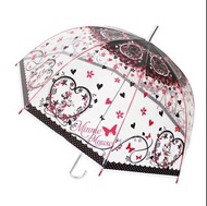 (免運費)迪士尼 Disney日版 雨傘 長遮 彎手柄 透明 長傘 戶外 便攜 米奇老鼠 米妮