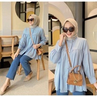KEMEJA MIFTA BLOUSE RAYON SHIRT/ RAYON SHIRT/ RAYON MATERIAL BLOUSE