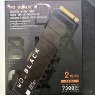 全新未開封 WD SN850X 2TB (帶散熱片) (...