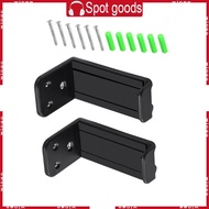 WIN Extendable Depth Sound Bar Bracket Holder Secure Load-bearing Up to 44Ibs Black