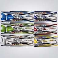Yamaha Y125zr 125zr (8) Motor Stiker Body Cover Sticker Stripe Automotive Motorcycle