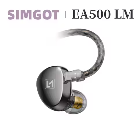 SIMGOT EA500 LM Earphones The 2nd Generation Of Dual-Magnet & Dual-Cavity Lithium-Magnesium Diaphrag