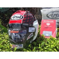 ARAI ORIGINAL💯[READY STOCK) ARAI ORIGINAL SZ-RAM4 TAIRA MERAH SPL LIMITED