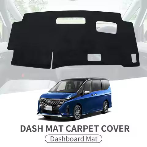 Car Dashboard Mat for Nissan Serena C28 2023 2024 2025 Sunshade Protective Carpet Dash Mat Dashmat