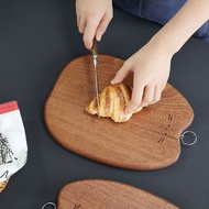 Cute Solid Wood Bread Chopping Board Steak Board Wooden Log Complementary Food Chopping Board Househ