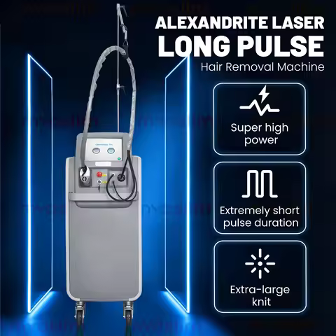 755Nm 1064Nm Dual Wavelength Alexandrite Long Pulse Laser Hair Removal Machine With Advanced Cooling