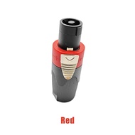 4 Pin Jack Spikon Speakon Speaker Plastik Jack Plug Male Jek Konektor NL4FC