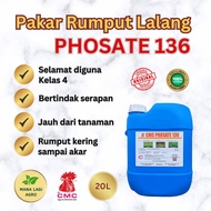 20L PAKAR LALANG CMC PHOSATE 136 SERAPAN