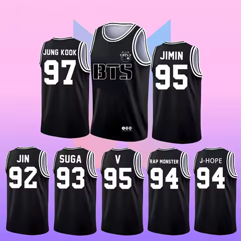BTS Arirang World Tour America Concert Merch 2026 Unisex Basketball Jersey Vest Men Women Family Shi