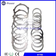 6F50 6F55 6T70E 6T75E Auto Transmission Clutch Plates Steel Kit For FORD BUICK SATURN Car Accessorie