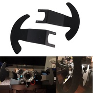 Steering Wheel Shift Paddle Shifter Trim Upgrade Kit Black For Logitech G29 G920 14" Steering Wheel