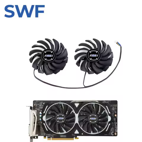 2PCS/Lot 87MM PLD09210S12HH Cooling Fan For MSI RX 470 480 570 580 Armor Graphics Video Card Cooler 