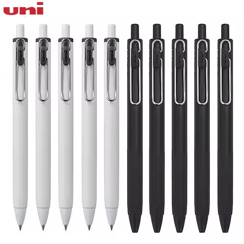 uni-ball one Mitsubishi Limted Gel Pen,Black/Red/Blue/Navy Blue Core Black Technology Signing Caneta