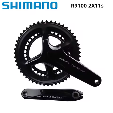 SHIMANO DURA-ACE R9100 Crankset 2x11s Road Bike Bicycle FC-R9100 170mm 52-36T Cranksets Original HOL