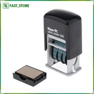 Inking Date Stamp Business Stationary Stamp H-4mm For Shipping Due Date