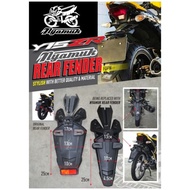 Y15 / y15zr - 🔥 rear fender / mudguard blkg ( mini size) - nyamuk -