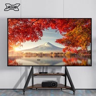 Movable TV Floor Stand Large Size TV Hanger Movable Trolley 7586/98/120 Inch
