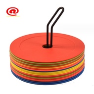 10Pcs Soccer Flat Cones Marker Disc Marker Disc  Marker Disc Basketball Sports Speed Agility Trainin