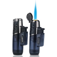 Butane Jet Cigar Torch Lighter Windproof Turbo Strong Flame Gas Butane Refillable Torch Lighter with