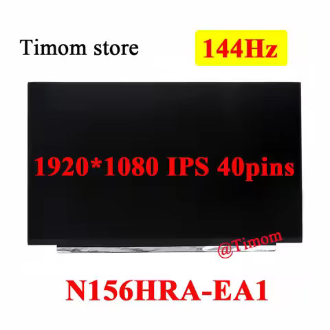 N156HRA-EA1 for Innolux Original LCD Screen FHD 1920*1080 IPS 45% NTSC EDP 40 pins Matte Panel 144Hz