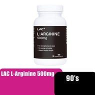 Lac L-Arginine 500mg 90s for Liver Workout Energy Booster with Collagen and Protein (Ubat Kuat)