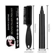 Four-Prong Beard Pen Beard Filling Pencil Brush Set