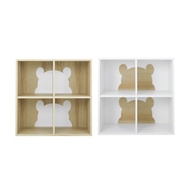 SB Design Square KONCEPT FURNITURE ตู้เก็บของ 2 ชิ้น DISNEY รุ่น POOHCUBE-I/4S