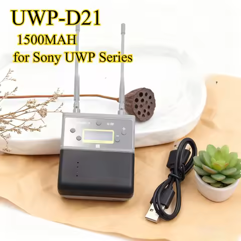 1500MAH UWP-D21 Wireless Mic Set with UTX-BP40 Lithium Battery & D27 ReceiverCompatible Rechargeable