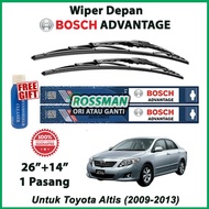 Toyota Altis (2009-2013) - Bosch Advantage 26"+14" BA2614