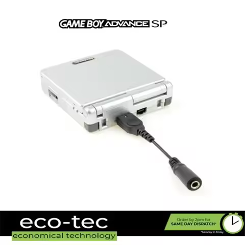 GBA SP Headphone Adapter, 3.5MM Jack Adapter for Nintendo Gameboy Advance SP