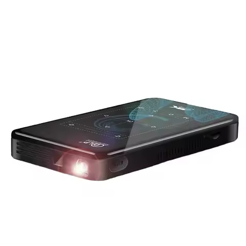 2026 Premium Portable mini projector android 9 1G 8G HD-MI input 3D 4K movie projector P09-II with m