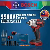 BOSCH 9980VF Impact Wrench Cordless Impact Drill Wrench Electric Car Wheel Removal | Dual Battery