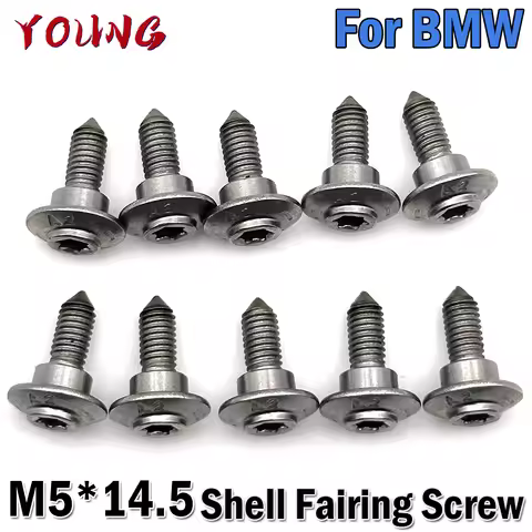 5/10pcs For BMW R1200GS R1250GS F850GS ADV R1200RT R1250RT R NINE T K1600GTL M5*14.5 Motorcycle Acce