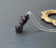 能量原石-天然埃及預言石 上帝溝通石 天機石 925純銀鈦鋼項鍊